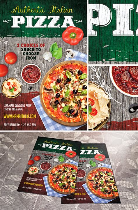 Pizza Flyer Psd Template On Behance