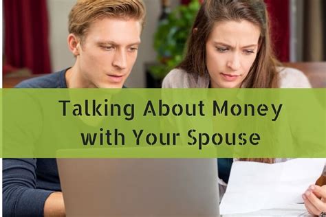 Talking About Money With Your Spouse Your Richest Life
