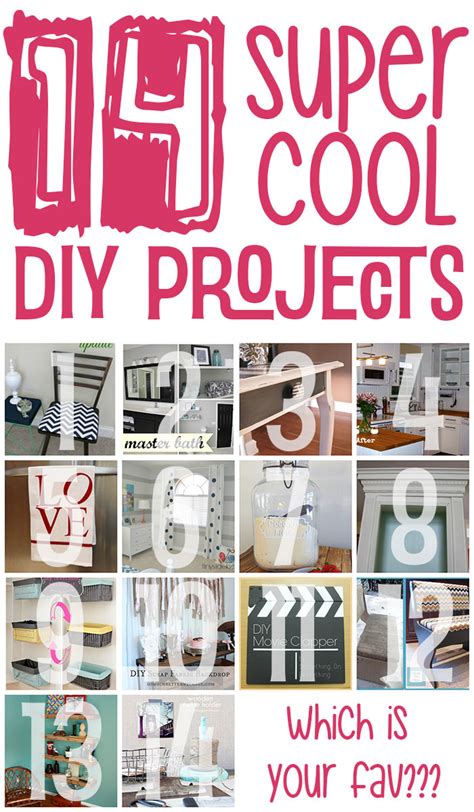 14 Super Cool DIY Projects especially number 13!
