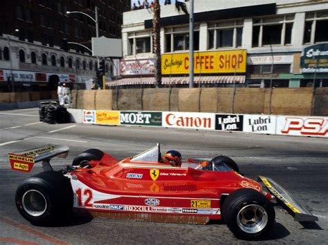 Gilles Villeneuve Ferrari 312t4 1979 Ferrari Grand Prix Indy Cars