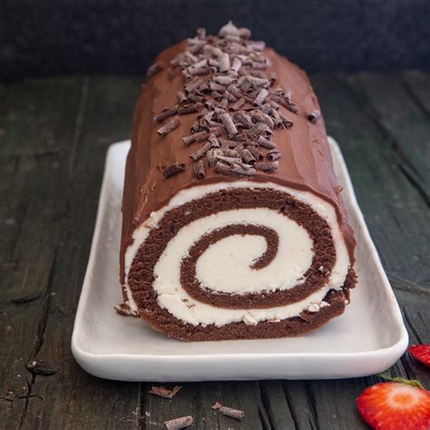 Chocolate Swiss Roll Cake Recipe An Italian In My Kitchen