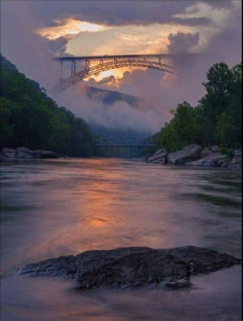 New River Gorge Bridge West Virginia West Virginia Mountains New
