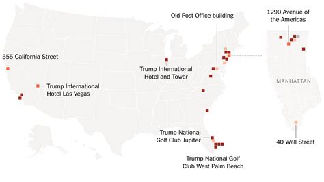 what donald j trump owns and owes the new york times