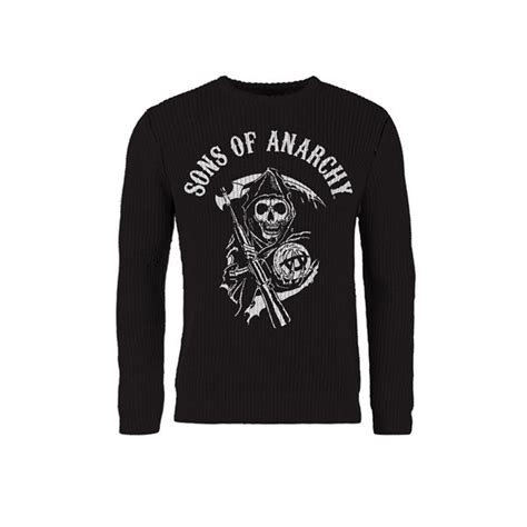 Official Sons Of Anarchy Sweatshirt Skull Reaper Buy Online On Offer