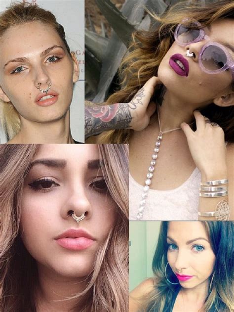 For those that like a discreet dainty sparkle. Top 10 Septum Piercing Facts You Must Know
