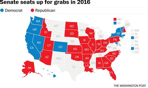 The Top 10 Senate Races Of 2016 The Washington Post