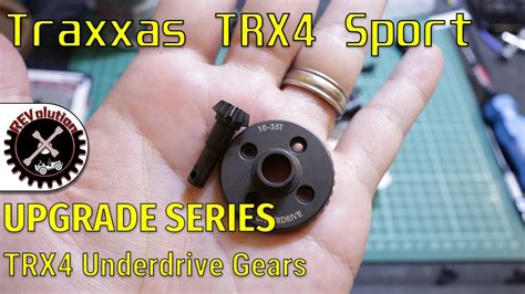 Traxxas Trx4 Sport Kit Upgrade Series Trx4 Underdrive Gears Youtube