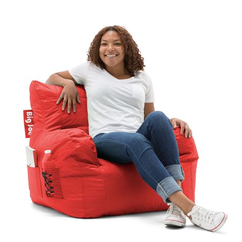 The fuf line of big joe bean bag chairs sport durable handles to make moving even the largest beanbag chairs easy, and the. Big Joe Bean Bag Chair, Multiple Colors - 33" x 32" x 25 ...
