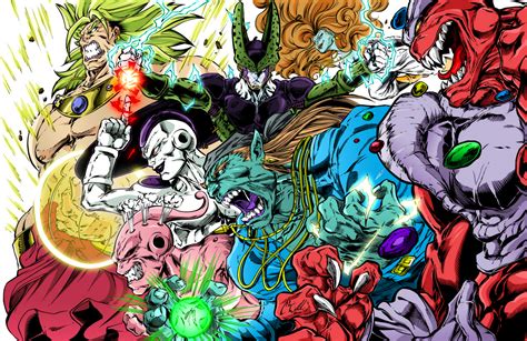 In may 2018, v jump announced a promotional anime for super dragon ball heroes that will adapt the game's prison planet arc. Dragon Ball Z Villains by Chris "C-dubb" Williams