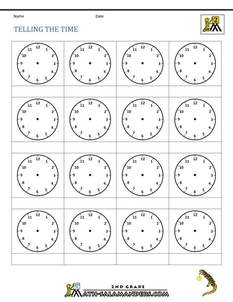 Printable Time Telling Worksheets Hot Sex Picture