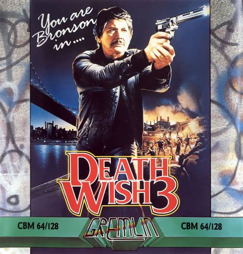 Hi, i'm alex and i make music covers. Death Wish 3 (1987) Commodore 64 box cover art - MobyGames