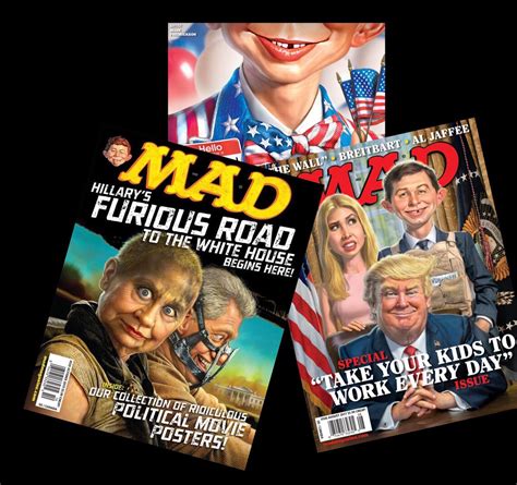 Mad Magazine Ivanka Trump Donald Trump Cover Comic Print Etsy