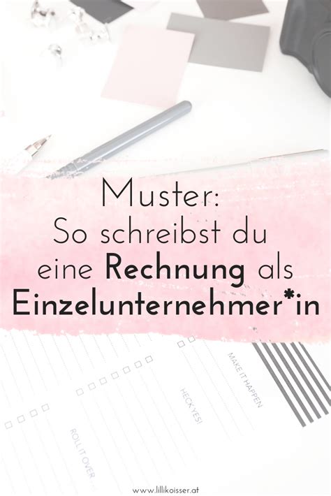 Besonderheiten bei der rechnung von somit ist das schreiben einer rechnung als kleinunternehmer weniger aufwendig als im fall der noch einfacher ist es, wenn sie das folgende muster von sevdesk verwenden, das sie hier kostenlos. Muster: So schreibst du eine Rechnung als Einzelunternehmer*in