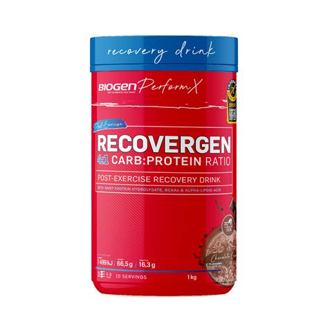 Biogen Recovergen Post Workout Recovery Drink 1kg