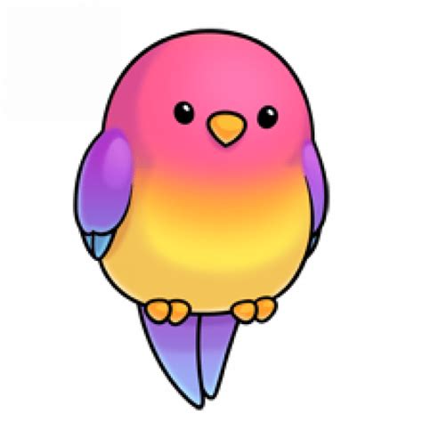 How To Draw A Cute Bird At Drawing Tutorials