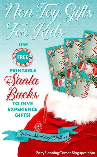 Check spelling or type a new query. FREE Santa Bucks: Give Experiences Instead of Gifts in ...