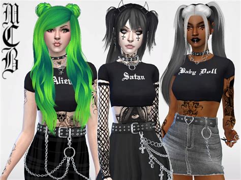 Bad Girl Cc And Custom Outfits For The Sims 4 Fandomspot