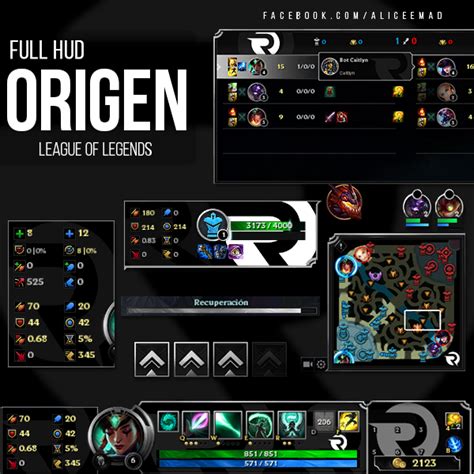 League Of Legends Hud Origen By Aliceemad On Deviantart