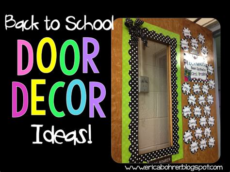 Want more classroom door decorating ideas? Classroom Door Decor Ideas