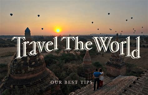 You want to stay flexible, being able to join an event, a festival or something interesting, that you did not have in mind when starting your trip. Travel around the world: All you need to know to do the ...