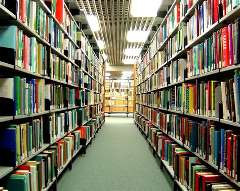 Bookshelf In Library Free Photo Download Freeimages