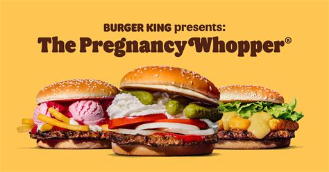 Burger King Sestavil Speciální Burgery Whopper Podle Podivných Chutí Těhotných žen Insightcz