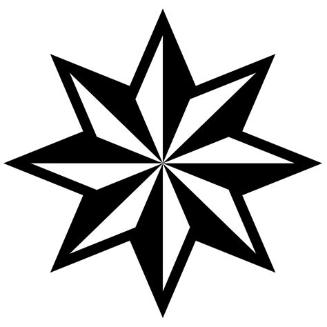 From Eight Point Star Clipart Clipground