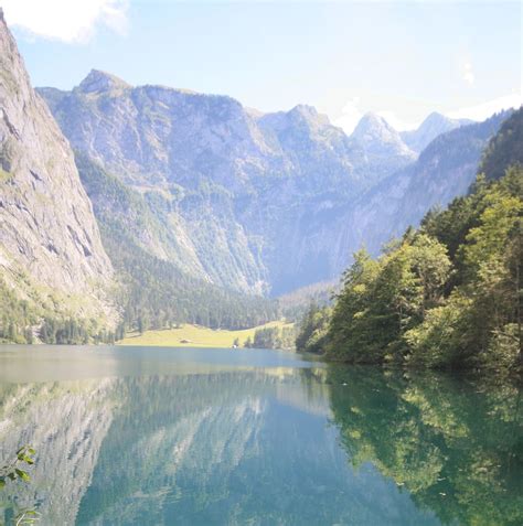 Lake Konigsee Berchtesgaden Bavaria Austria Germany