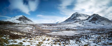 Rannoch Moor With Snow Scotland Uk Photograph By Matteo Colombo