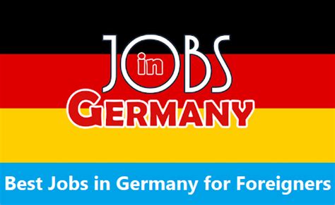 Best Jobs In Germany 2023 For Foreigners