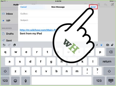 How To Mail A Link From An Ipad 11 Steps With Pictures