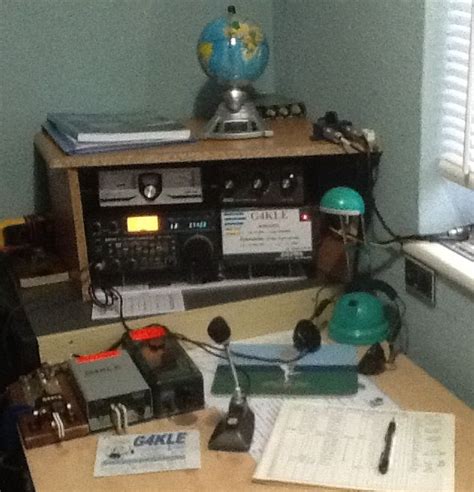 My Current Station With Icom 720a Ham Radio License Shortwave Radio