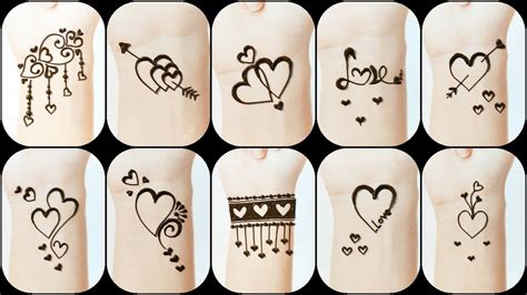Heart Shape ️henna Mehndi Tattoo Designs Mehndi Designs 2021 Tattoo