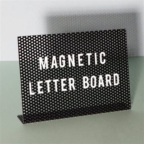 Magnetic Letter Board Black Magnetic Letters Letter Board Vinyl