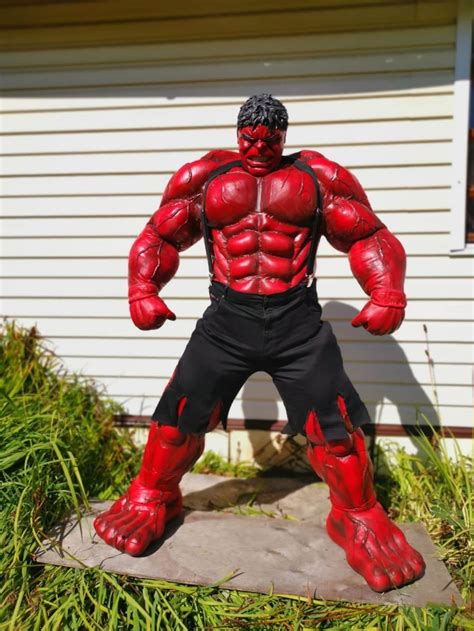 Red Hulk Red Hulk Cosplay Hulk Costume Hulk Marvel | Etsy