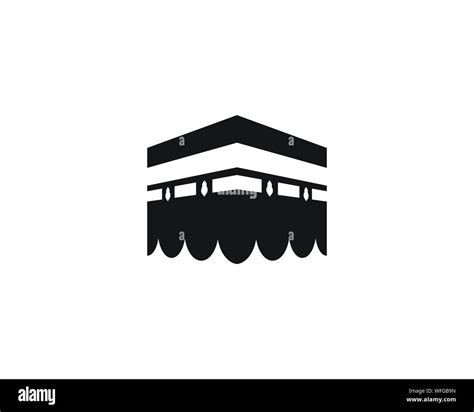Kaaba Vector Illustration Icon Design Template Stock Vector Image And Art