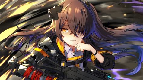 Anime Girls Frontline Ump45 Gun 4k 61101 Wallpaper