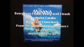 How Far Ill Go Reprise Moana Lyrics Youtube