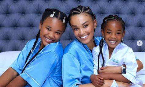 Pearl Thusi And Uzalo Actress With Their Lovely Children In Real Life