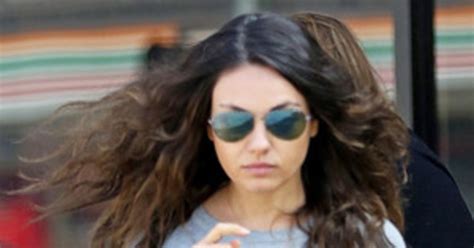 Mila Kunis Rocks Red Skinny Jeans 4 Months After Giving Birth E News