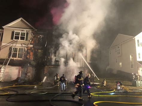 2nd Alarm Fast Moving Fire Destroys Townhouse Newsworking