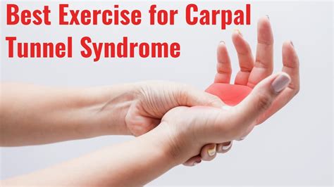 Computer users and other carpal tunnel sufferers some people think any exercise of their hand is good for overcoming carpal tunnel syndrome. Best Exercises for Carpal Tunnel Syndrome - YouTube