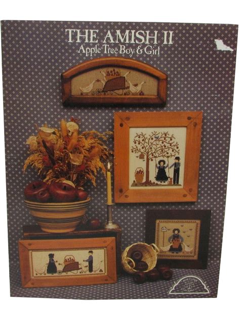 Most cross stitchers start in the middle but you can really start anywhere you. Eighties Sewing Pattern: 80s -The Amish II Apple Tree Boy ...