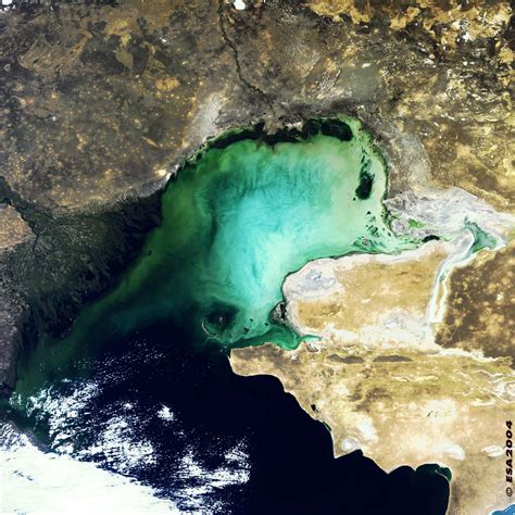 Esa The Caspian Sea