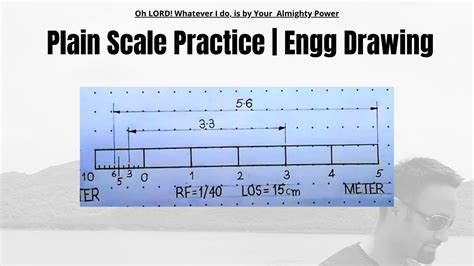 Plain Scale In Engineering Drawing Scales In Engineering Drawing