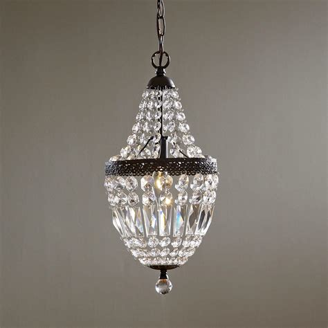 Mini Bronze Crystal Chandelier Light Fixtures Design Ideas