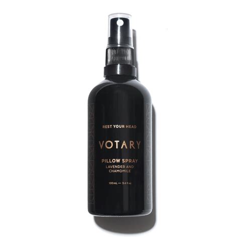 With a calming blend of lavender and chamomile, you'll be. Votary Pillow Spray Lavender and Chamomile - Space.NK - GBP