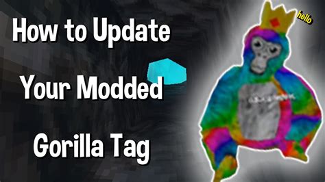 How To Update Your Modded Gorilla Tag Youtube