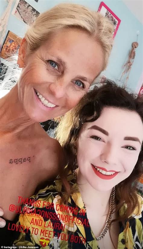 Watch popular content from the following creators: Ulrika Jonsson has 'pappa' tattoo on collarbone to honour ...