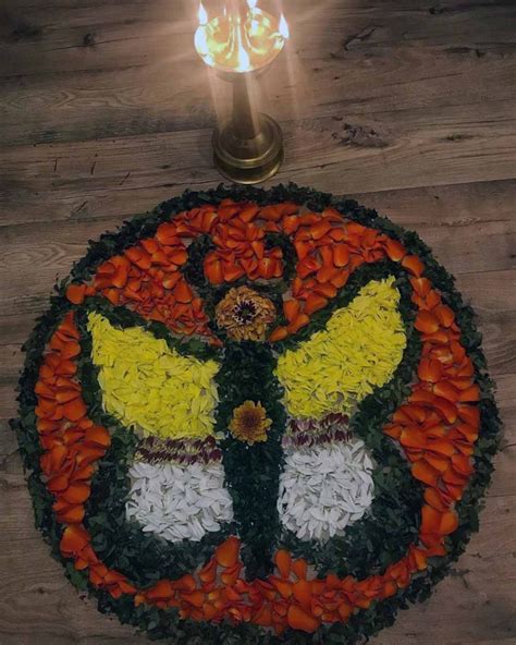 Latest athapookalam designs for you! Onam 2020: Simple, Easy to make Athapookalam Design ...